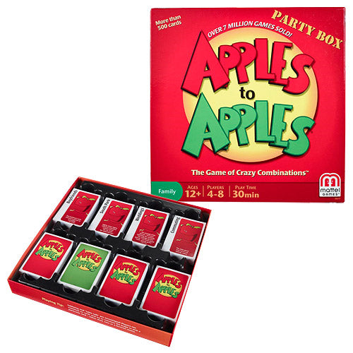 Apples to Apples Big Name Products
